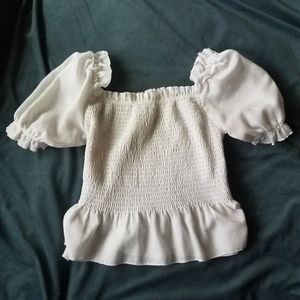2 for $25- Puff sleeve top